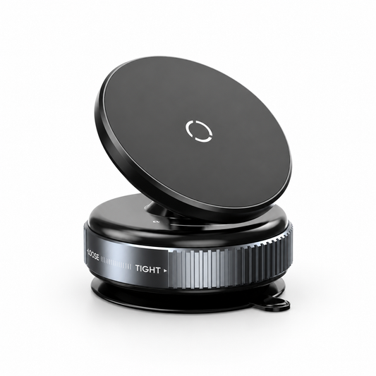 360° Magnetic Phone Holder with Suction Mount