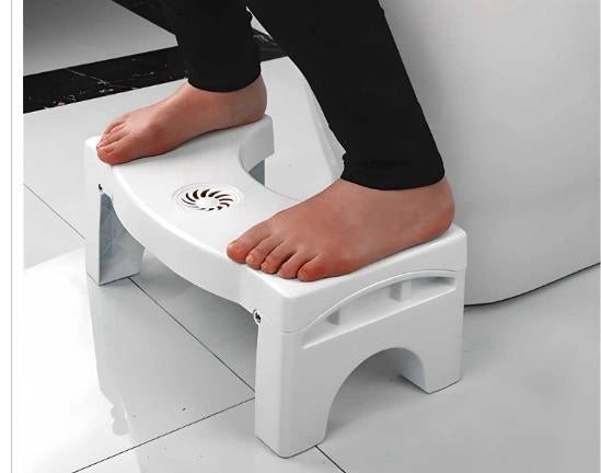 Foldable Toilet Stool for Comfortable Bathroom Posture