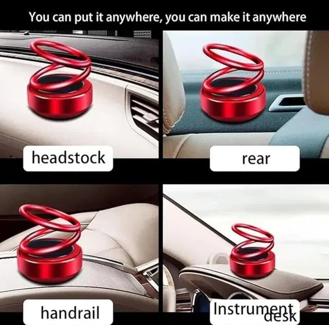Solar Rotating Car Perfume Diffuser