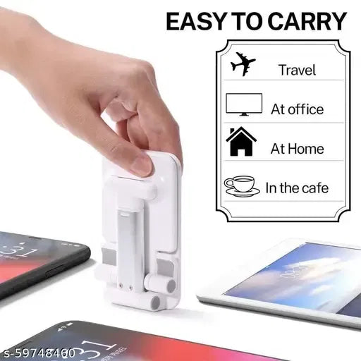 Adjustable Foldable Phone Stand for Desk and Table