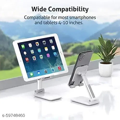 Adjustable Foldable Phone Stand for Desk and Table