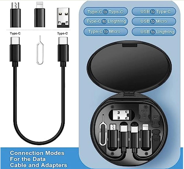 Multi-Tip Fast Charging Cable