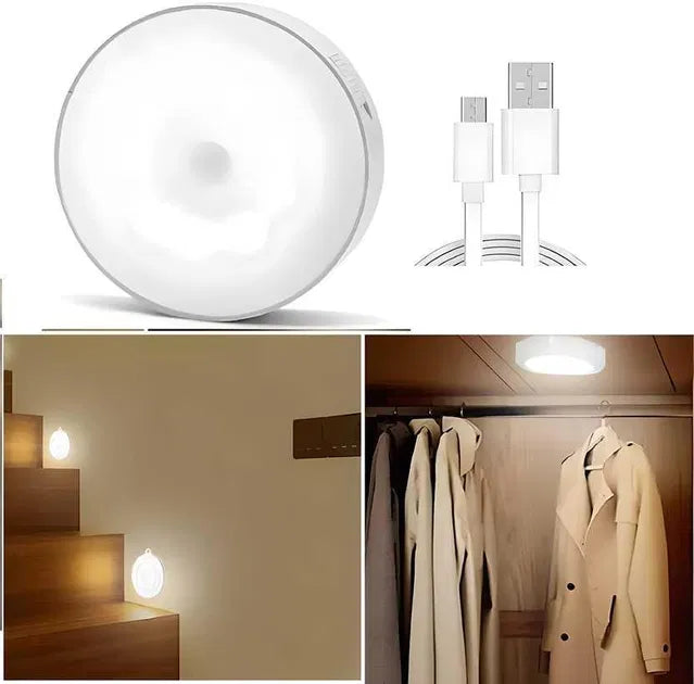 Rechargeable Motion Sensor Night Lights – Pack of 2